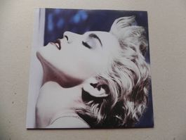 LP USA Pop Madonna 1986 True Blue / Papa don`t Preach Poster